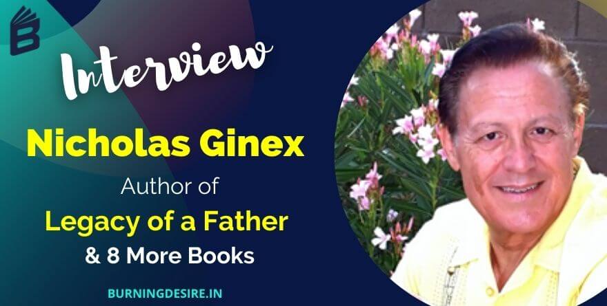 author nicholas ginex interview