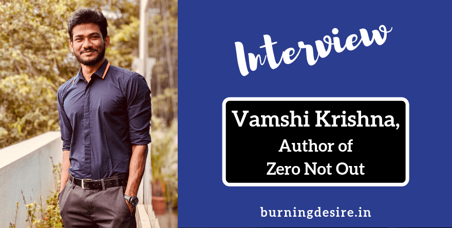 Author Vamshi Krishna Interview