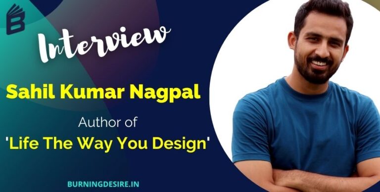author sahil kumar nagpal interview
